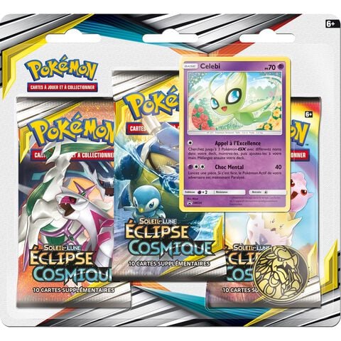 Booster - Pokemon - Pack 3 Boosters - Sl12 Eclipse Cosmique